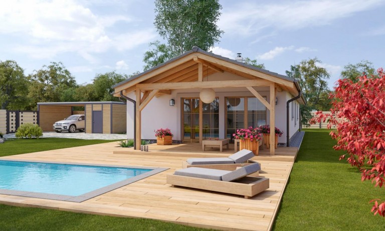 Projekty domov | Bungalows sur des terrains étroits : comment construire un bungalow sur un terrain étroit
